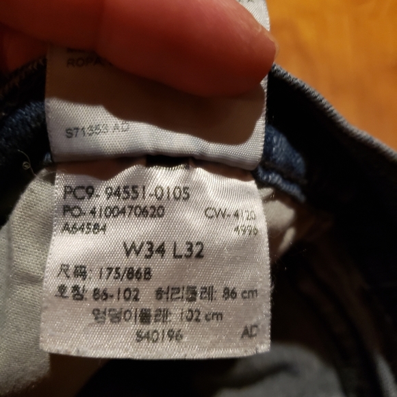 Levi's Signature S67 Athletic Jeans Men's Size 34 x 32 - Picture 6 of 7